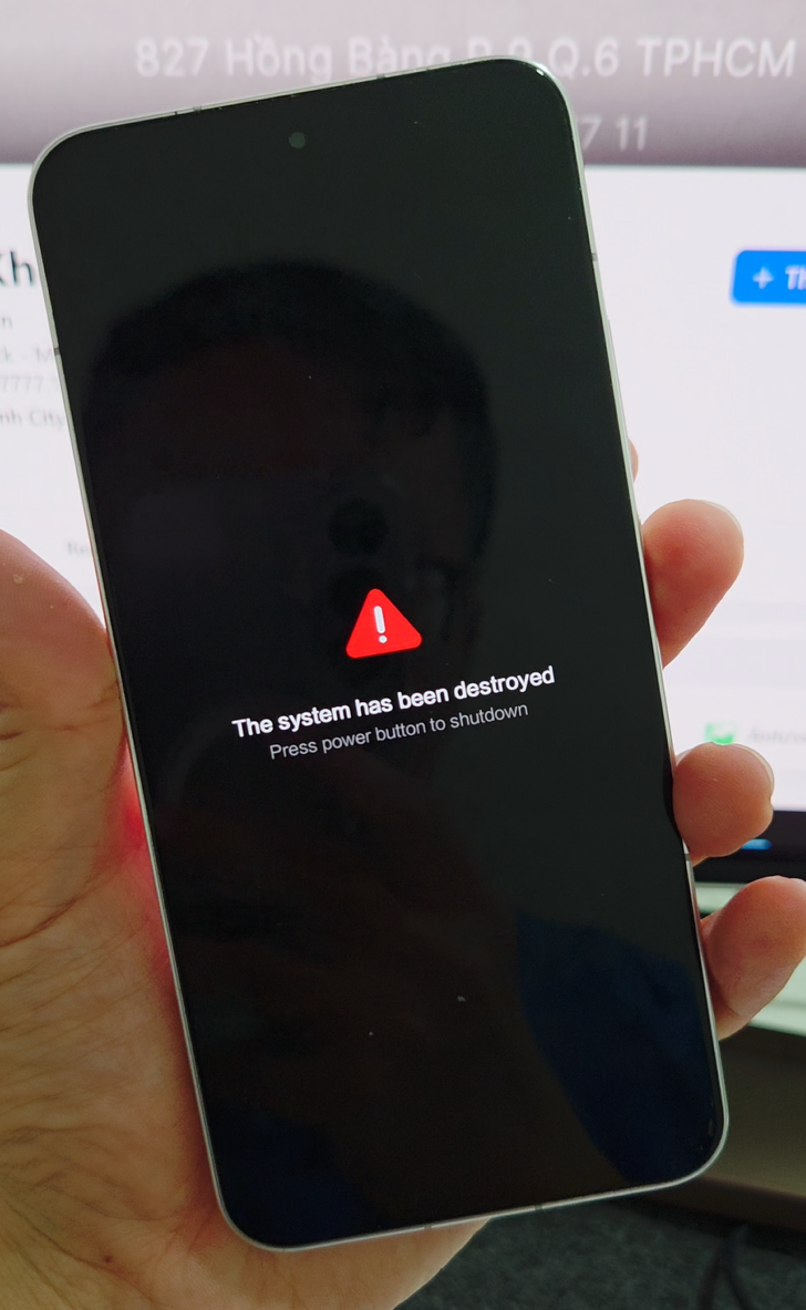 Cách Fix Lỗi "The System Has Been Destroyed" Xiaomi Tại TP.HCM - Unlock ...
